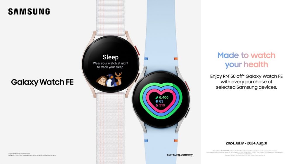 睡眠追蹤、運動與健康監控全包攬：Samsung Galaxy Watch FE 正式在大马发售，售价仅需 RM799！ 3